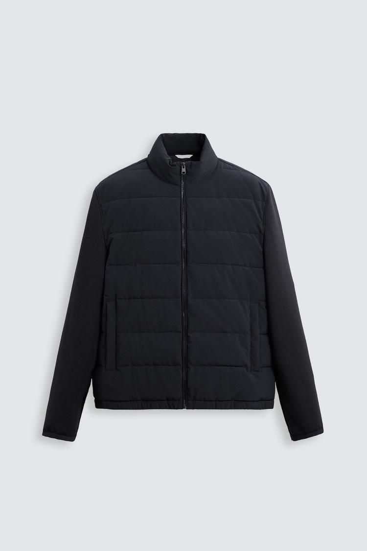 QUILTED COMBINED JACKET